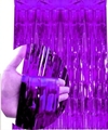 Cortina Metalizada Violeta