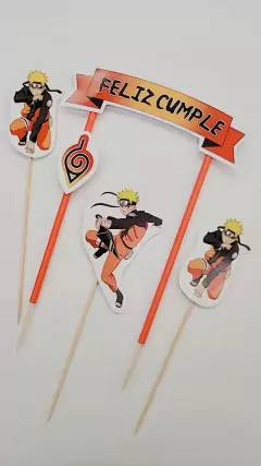 Cake Tooper Naruto - Muy WOW!