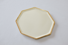 Plato Hexagonal Amarillo x 10 - comprar online