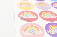 Stickers x 25 "Arco Iris"