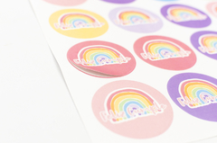 Stickers x 25 "Arco Iris" - comprar online