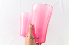 Vaso Plastico Colores Variados Fiestas 1 Litro por unidad - Muy WOW!