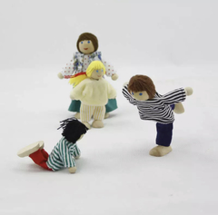 Família branca - Boneco Playmobil