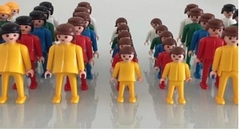 Kit de 20 bonecos playmobil