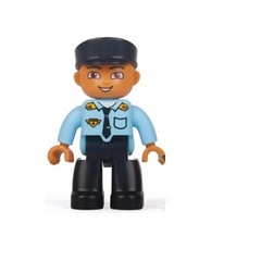 Policiais e Prisioneiro - Boneco Playmobil