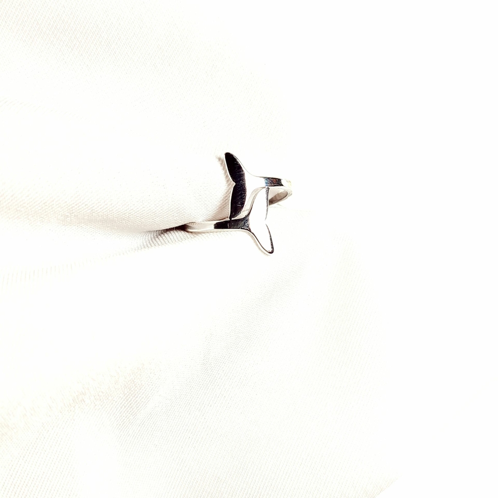 Anillo Allegria COLA DE SIRENA acero blanco