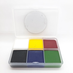 Smart palette de 6 colores HZR - maquillaje cremoso - comprar online