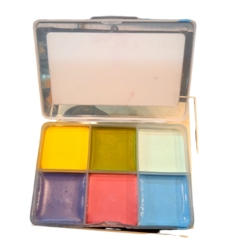 Smart palette de 6 colores HZR - maquillaje cremoso - tienda online
