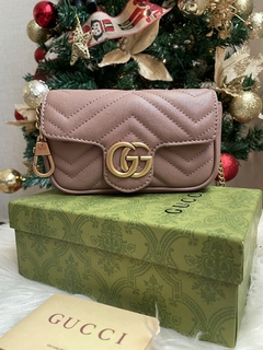 Bolsa Gucci Marmont Mini- Linha italiana - loja online