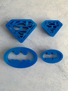 Cortantes Superman y Batman x 4