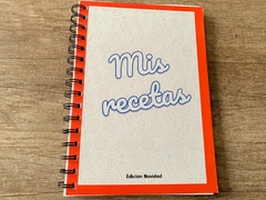 Cuaderno para anotar recetas+ 11 recetas navideñas - comprar online