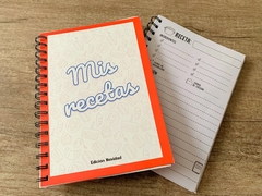 Cuaderno para anotar recetas+ 11 recetas navideñas
