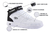 Kit 2 Pares De Tênis Sneaker Estilo Retrô Runway Sportswear Masculino - Branco E Branco/Preto - Tênis Runway