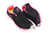 Imagem do Kit 2 Pares De Tênis Caminhada Corrida Academia Runway Jogging Feminino - Preto/Pink E Nude