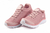 Kit 2 Pares De Tênis Caminhada Corrida Academia Runway Jogging Feminino - Preto/Pink E Nude