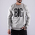 Buzo big gris - comprar online