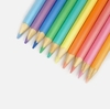 Lápis de cor triangular ecolapis tons pastel 10 cores - Faber-Castell