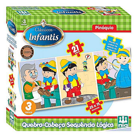 Brinquedo Educativo Didático Mamãe E Bebê - Coleção Madeira Be A Bá 12  Peças Grandes - Jogo Infantil Pré Escolar 2 Anos 3 Anos 4 Anos - Nig Ref.  0413