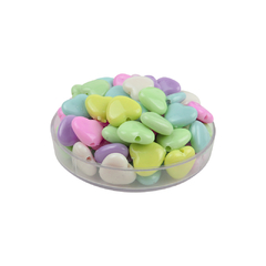 Plastico infantil pastel corazon plano - comprar online