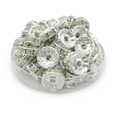 Rondel Strass Cristal 10 mm x 50/200 unidades en internet