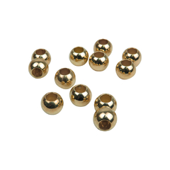 Cuentas de Plástico 10 mm CCB Dorado - comprar online