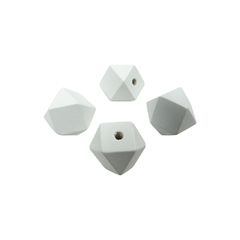 Madera Hexagonal Blanca 20mm