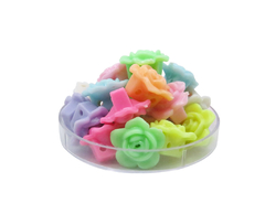 Plastico infantil pastel flor grande - comprar online