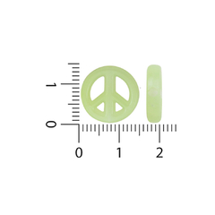 Simbolo Paz plastico con Brillo en la Oscuridad - comprar online