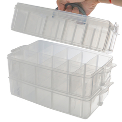 Caja Plástica Rectangular Adaptable Grande - ALMACEN DE ARMADO