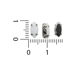 Gemas Engarzada Opacas Semilla 4x8 mm - comprar online