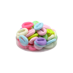 Buzios de plastico pastel mix color en internet