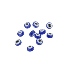 Ojos turcos planos 6 mm Azul - tienda online