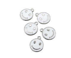 Carita Feliz Esmaltada x 5 unidades - comprar online