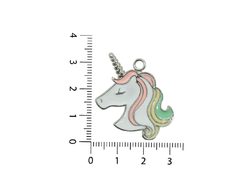 Cabeza de Unicornio Esmaltado x 5 unidades - comprar online