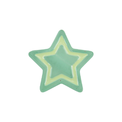 Plastico Traslucido Estrella 22mm