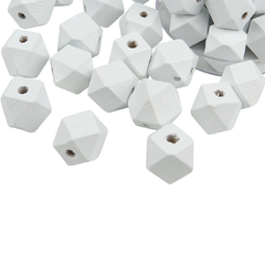 Madera Hexagonal Blanca 15mm en internet