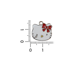 Dije Hello Kitty Esmaltado x 5 unidades - comprar online