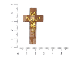 Cruz de Madera Cruz con Cristo 26 x 42 mm - comprar online