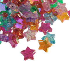 Estrellas de Plastico Tornasoladas - comprar online