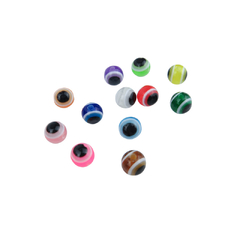 Ojos turcos redondos 8 mm Mix Color - tienda online