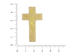 Cruz de Madera Cruz con Cristo 26 x 42 mm - ALMACEN DE ARMADO