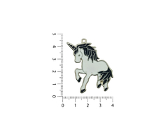 Unicornio Esmaltado Grande x 5 unidades - comprar online