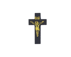 Cruz de Madera Cruz con Cristo 26 x 42 mm