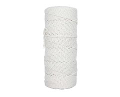 Cordon de Algodón Natural 2mm x 100mt - comprar online