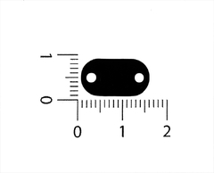 Conectores Acrilicos 1.5 cm x 100 unidades (mod.b) - tienda online