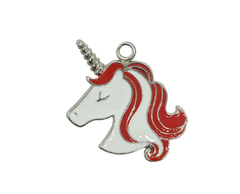 Cabeza de Unicornio Esmaltado x 5 unidades - tienda online