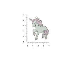 Unicornio Esmaltado Grande x 5 unidades - comprar online