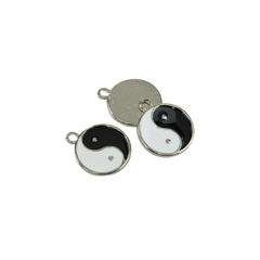 Ying Yang Colgante Esmaltado x 5 unidades