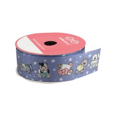 Cinta Baby Gross Estampada Zoo Babies 23 mm x 10 mt en internet