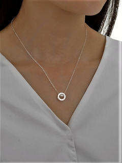 DJ267 COLLAR/GARGANTILLA PLATA 925